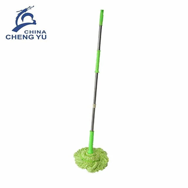 Microfiber Strip Twist Mop With Telescopic Handle